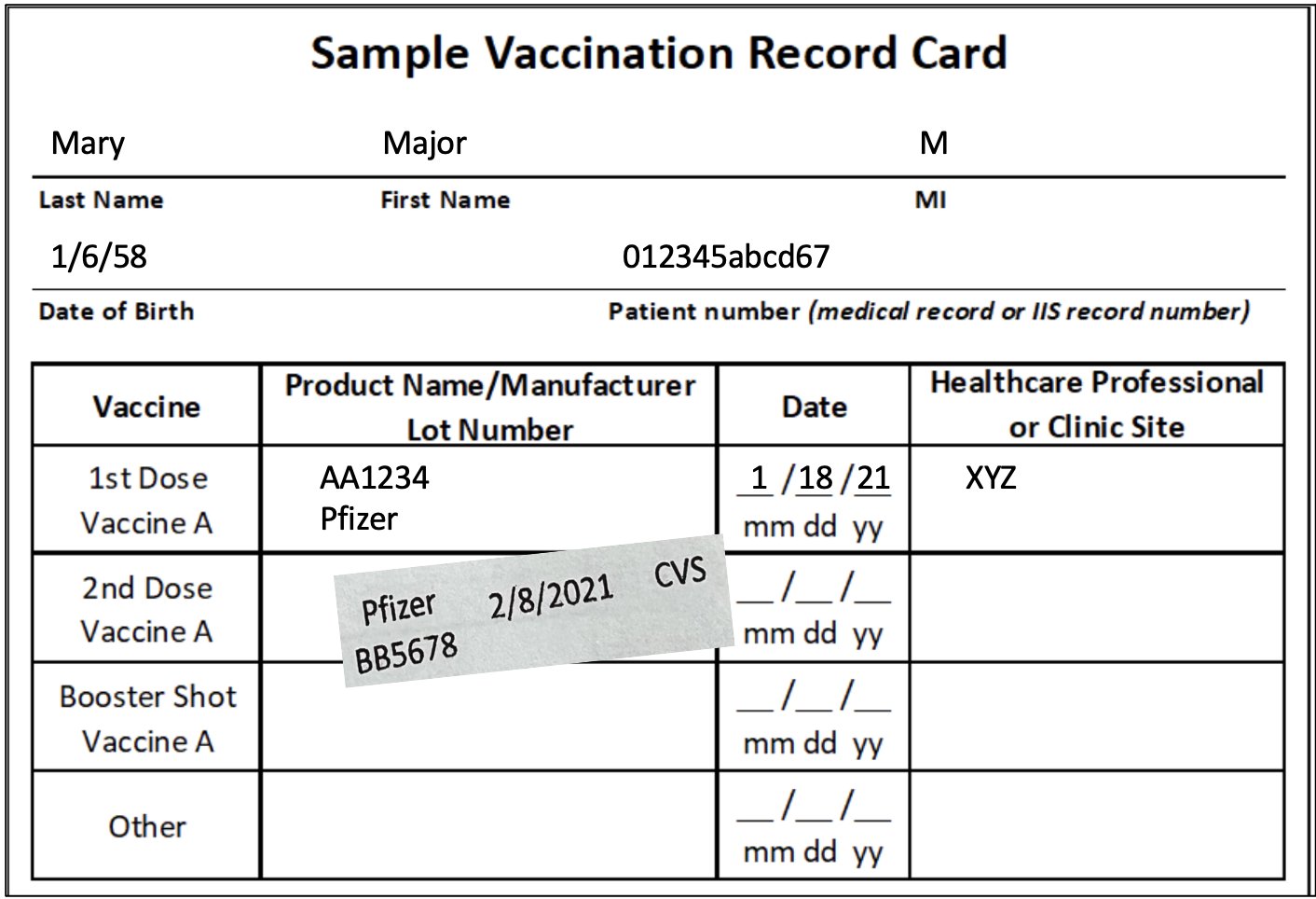 Vaccination Photo